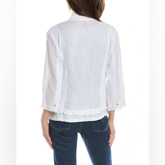 XCVI Ludie Linen Jacket - Picture 3 of 4